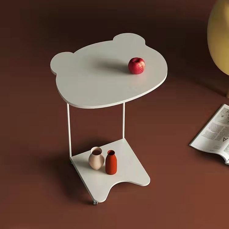Creative side table panda side table simple modern movable bedside