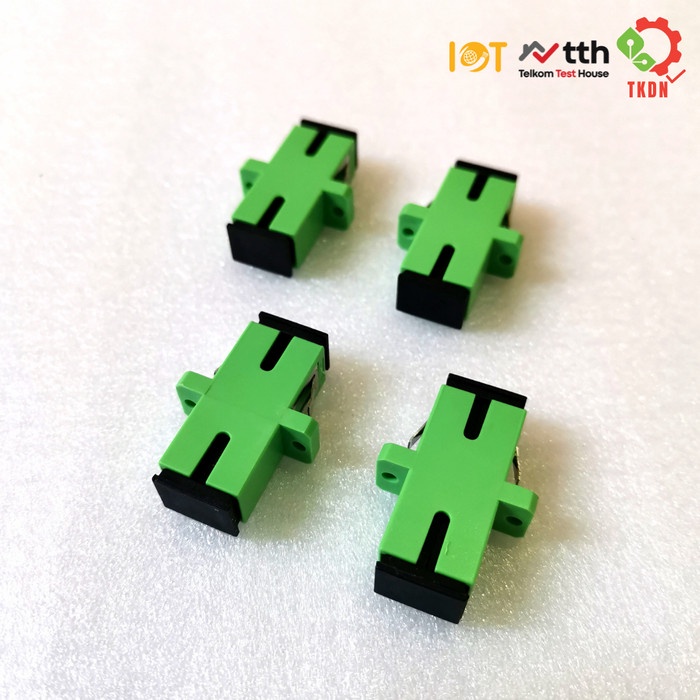 Sc APC Adapter SC APC Fiber Optic Adapter | Shopee Philippines