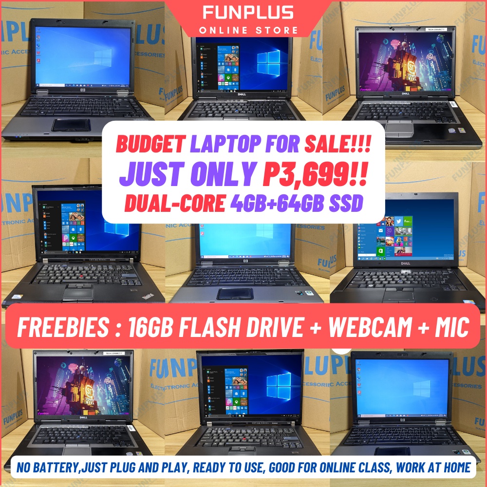 Used laptop preowned Low budget Laptop Assorted Laptop