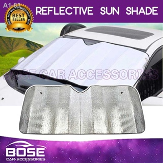 Foldable Windshield Sunshade Reflective Sun Block Car Cover Visor ...
