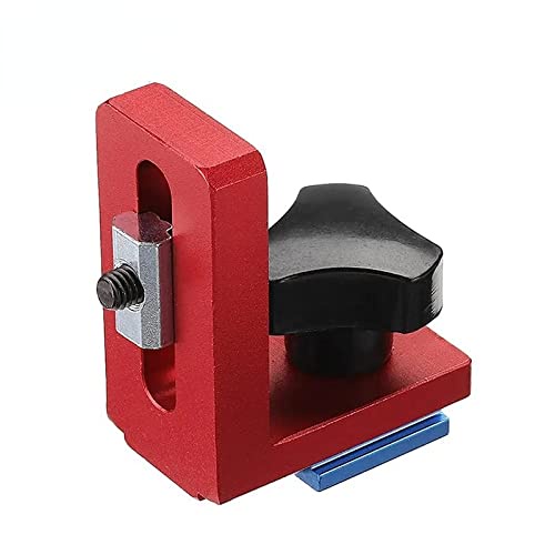 T-Slot Miter Track Stop Block Aluminium Alloy Sliding Miter Gauge Fence ...