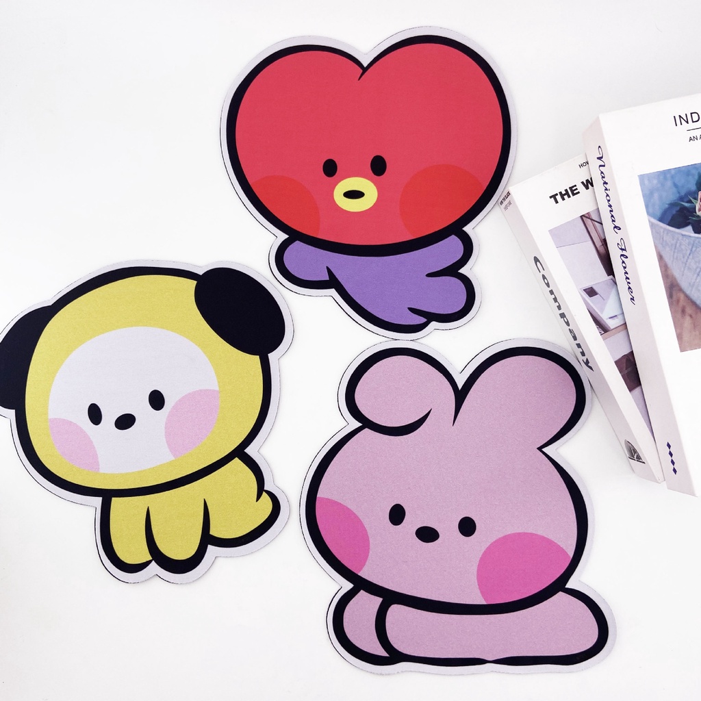 Portachiavi BTS - Set 7 Pezzi Con Tata, Chimmy, Cooky E Altri Personaggi - Foto 4