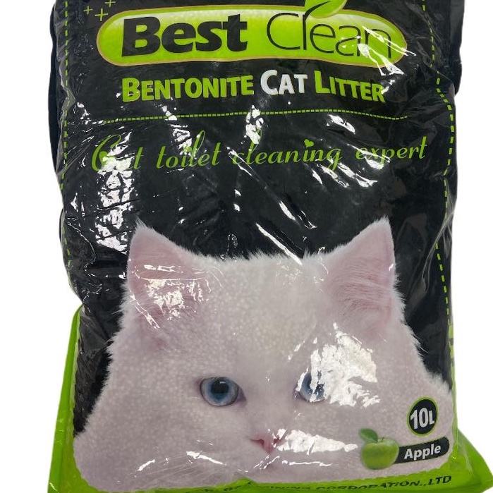 Cat Litter 10L Best Clean Bentonite Sand for Pet Cats All Stages Adult ...