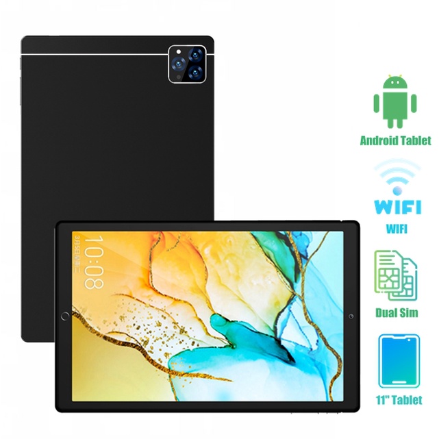 Dual Sim 11 Inches 8GB + 128GB Android Learning Tablet For Students ...