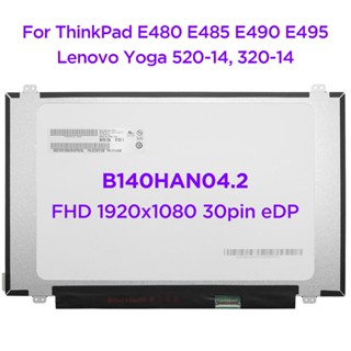 14.0 Slim Laptop LCD Screen N140HGA-EA1 NT140FHM-N43 For Lenovo