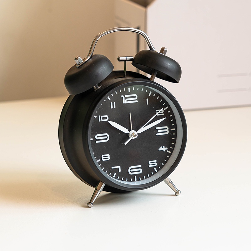 4-5-inches-large-analog-clock-3d-dial-metal-frame-silent-non-ticking