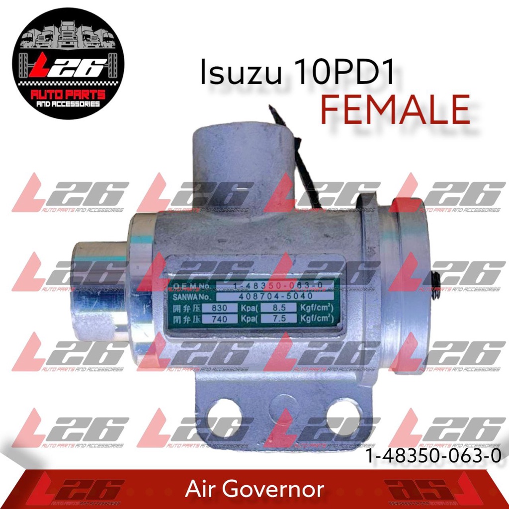 Isuzu 10PD1 AIR GOVERNOR FOR Isuzu 10PD1 1-48350-063-0 Female | Shopee ...