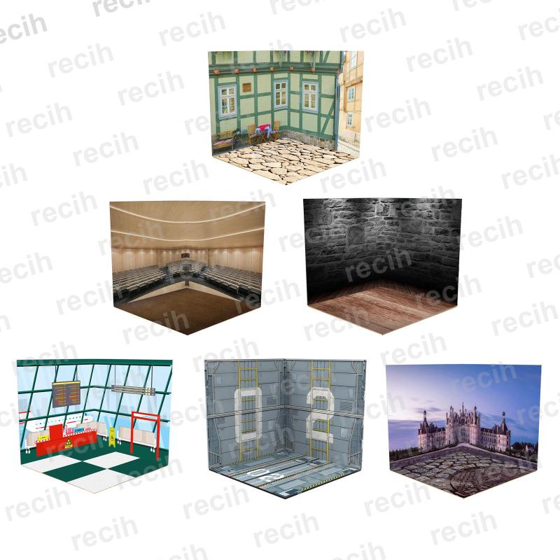 [Recih] 1/12 Scale Backdrop Show Display Organizer Collection for ...