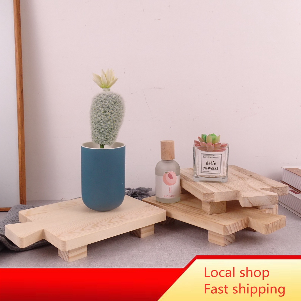 Shopware Japanesestyle Wooden Bamboo Serving Tray Tea Breakfast Saucer