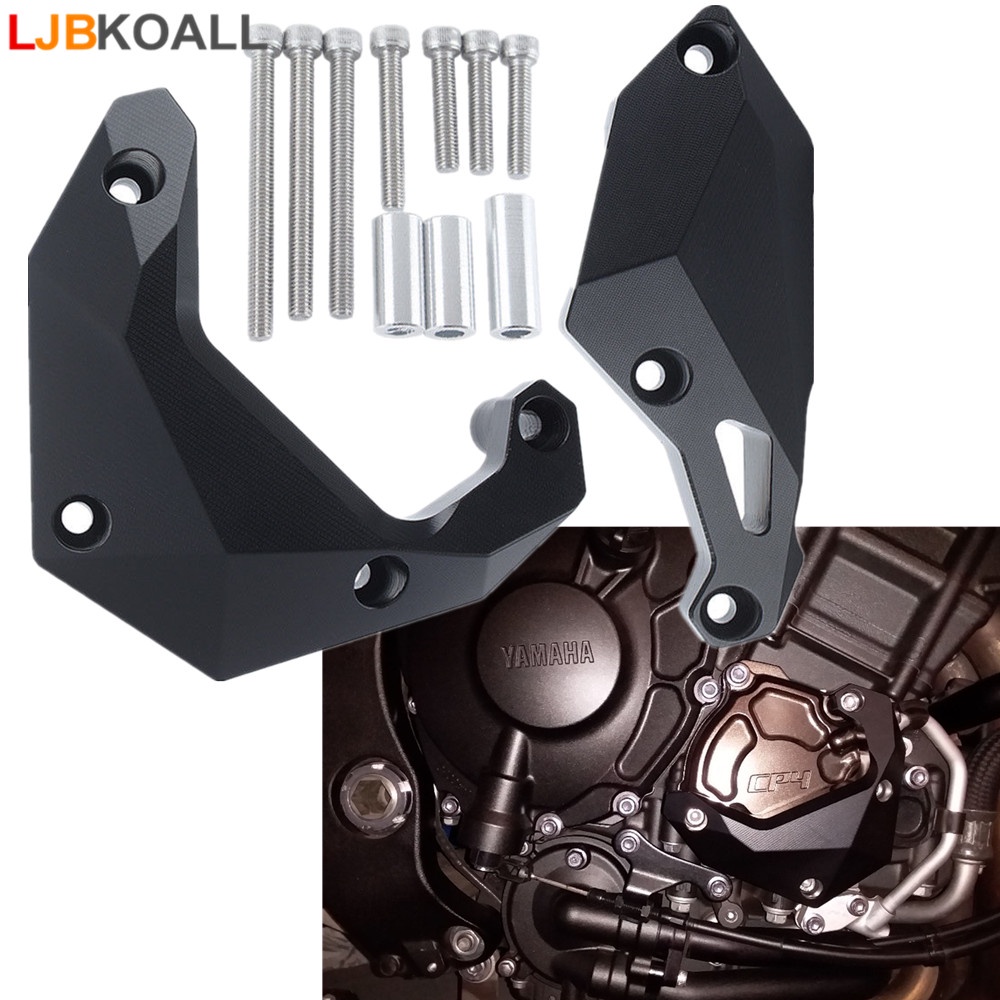 LJBKOALL MT10 MT10 Motorcycle Accessories Right Engine Frame Slider