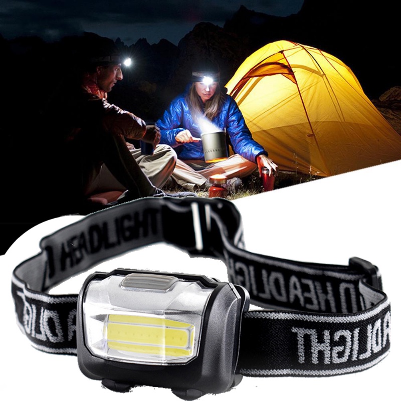 Led Headlight with Motion Sensor Head Flashlight Portable Headlights