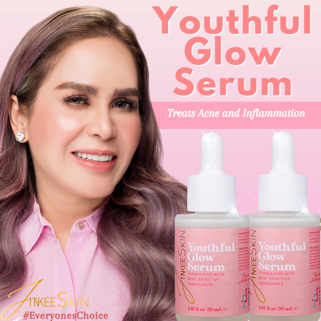 JINKEE SKIN YOUTHFUL GLOW SERUM SKIN BRIGHTENING AGE SPOT REMOVER