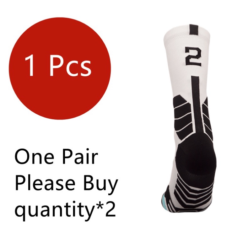【Note 1 Pcs Not 1 Pair】Basketball Socks Sports Socks For Men High
