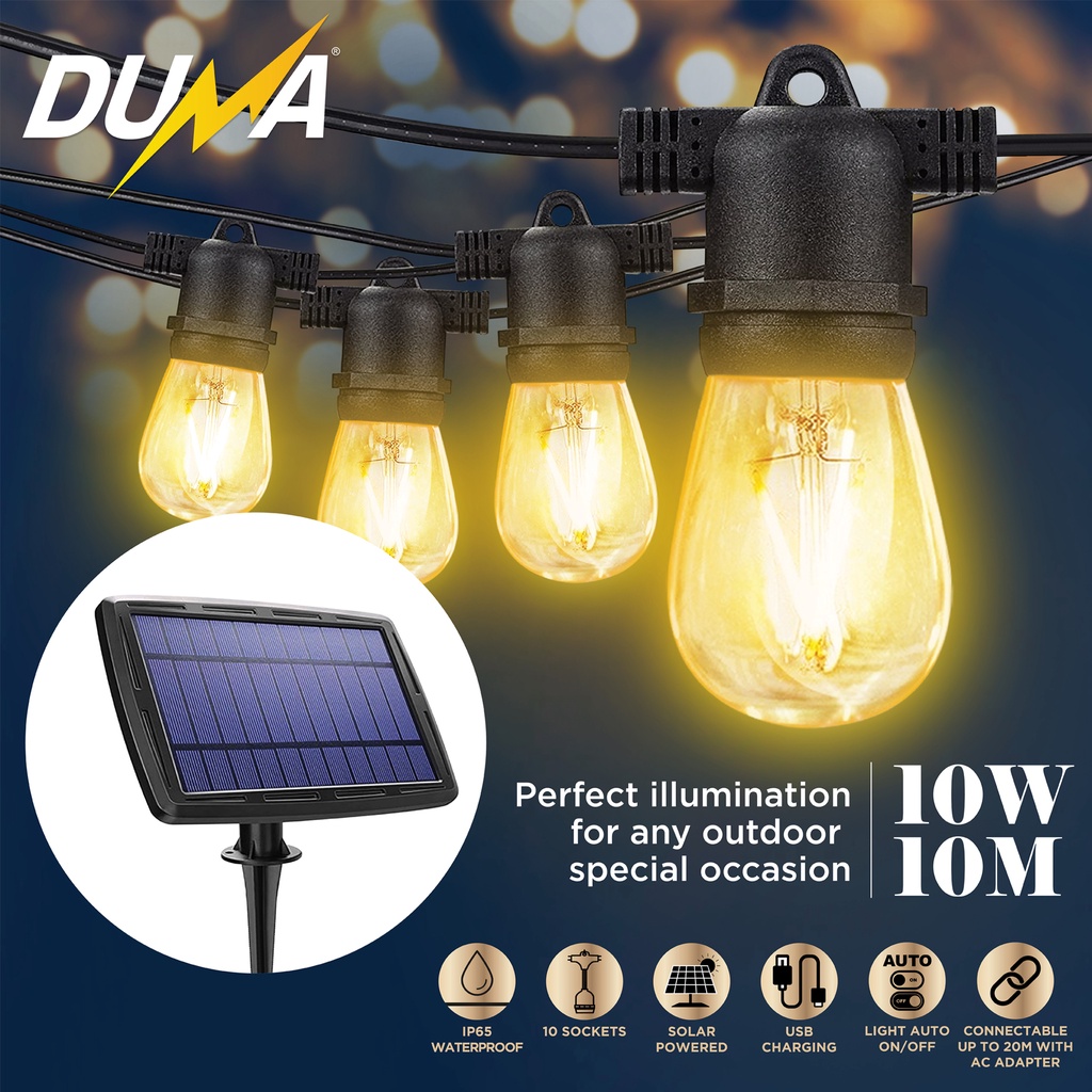DUMA SOLAR STRING LIGHTS Shopee Philippines