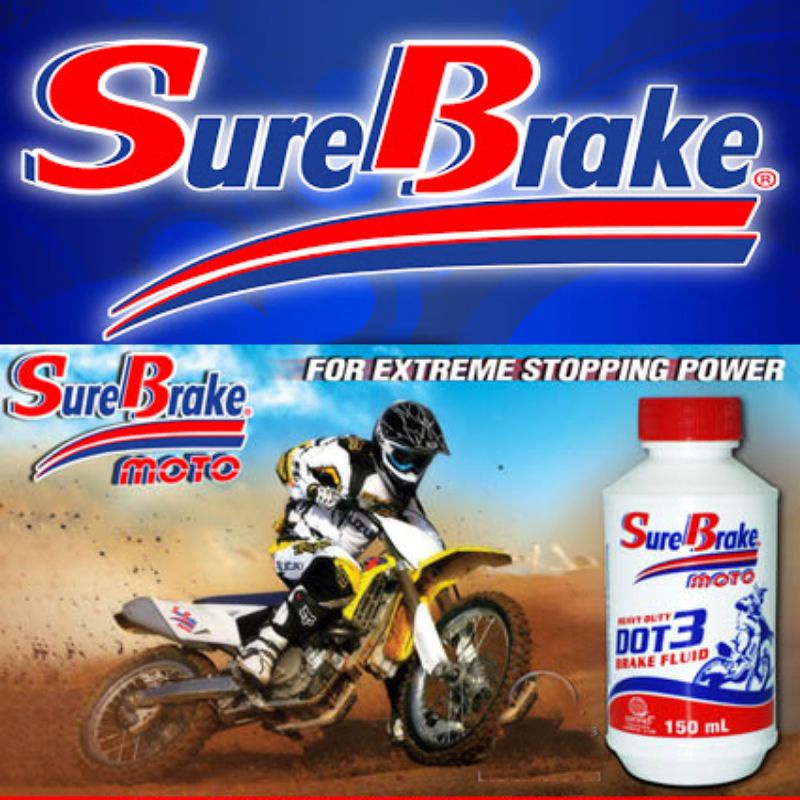 Sure Brake Dot 3 Brake Fluid 150ml Shopee Philippines