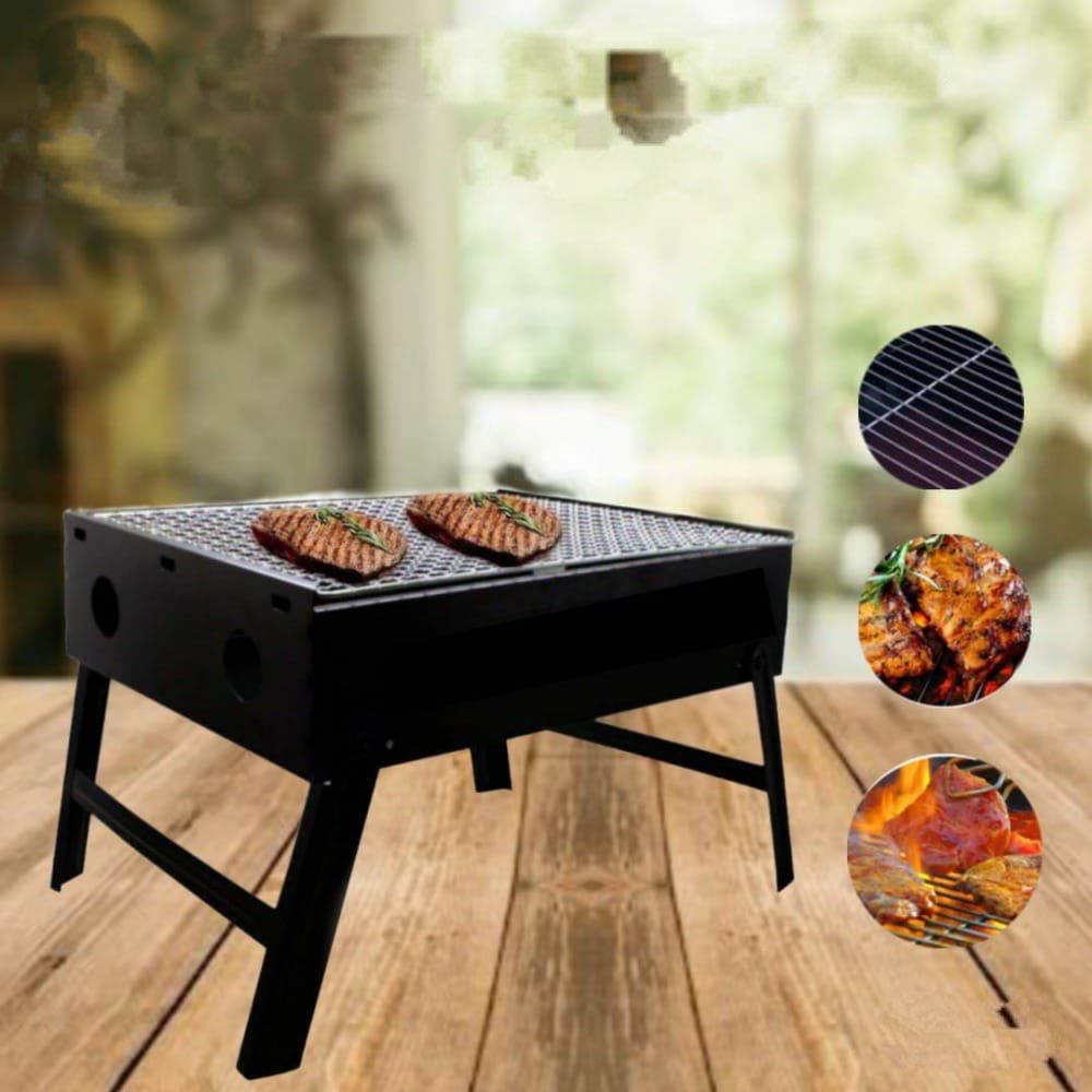 Multi Square Portable Folding Grill/BBQ Grill Multipurpose Satay Grill