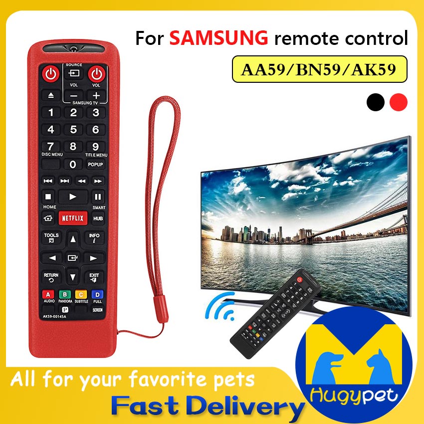 Universal Samsung Silicone Remote Control Case Anti Fall Soft Smart TV ...