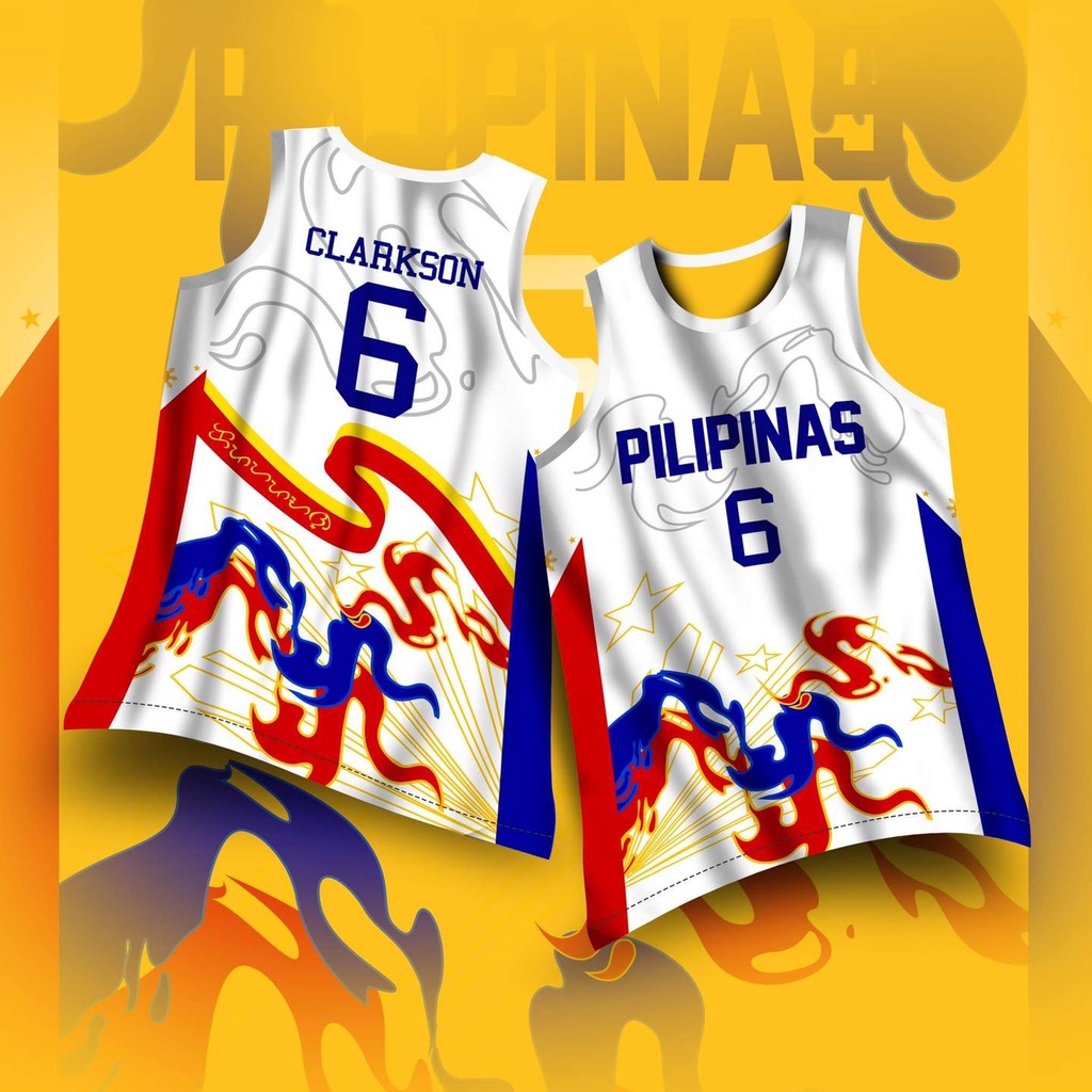 Basketball Jersey Gilas Pilipinas 6 GILAS PILIPINAS JERSEY DESIGN FULL