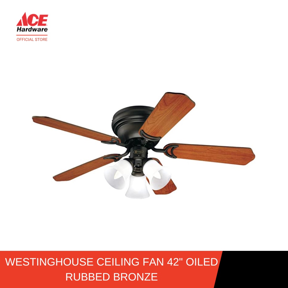 Westinghouse Contempra Trio Indoor Ceiling Fan with Light Kit 78377