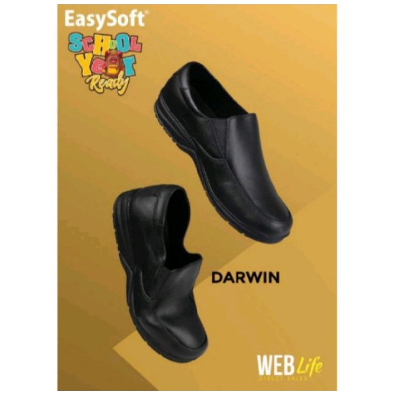 Easy Soft DARWIN Formal/School Shoes for Kids by World Balance