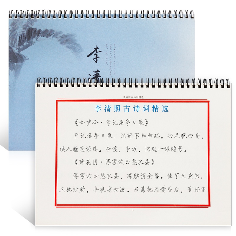 Copybook Chinese Hard Pen Calligraphy Copybook Shoujinti Calligraphy