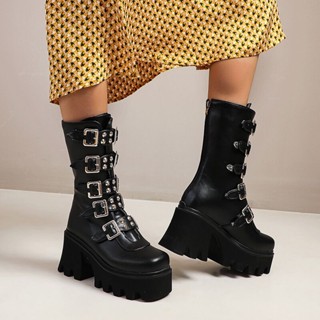winter boots with zipper on side