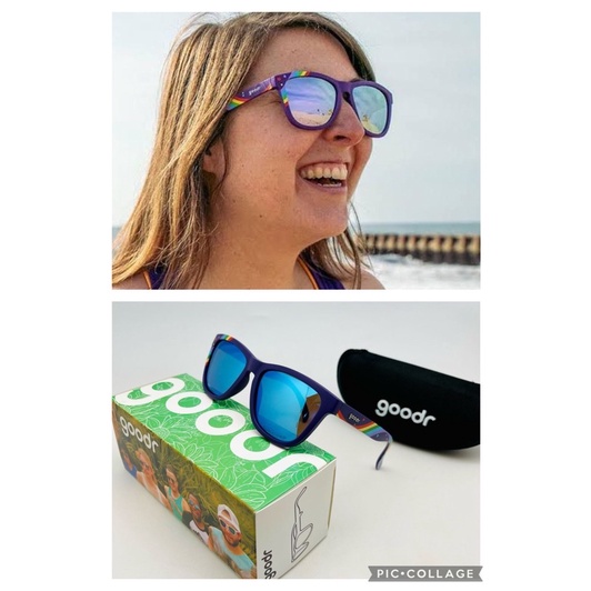 !! Goodr sunglass/SKULL RIDER SPECIAL EDITION road bike jogging running