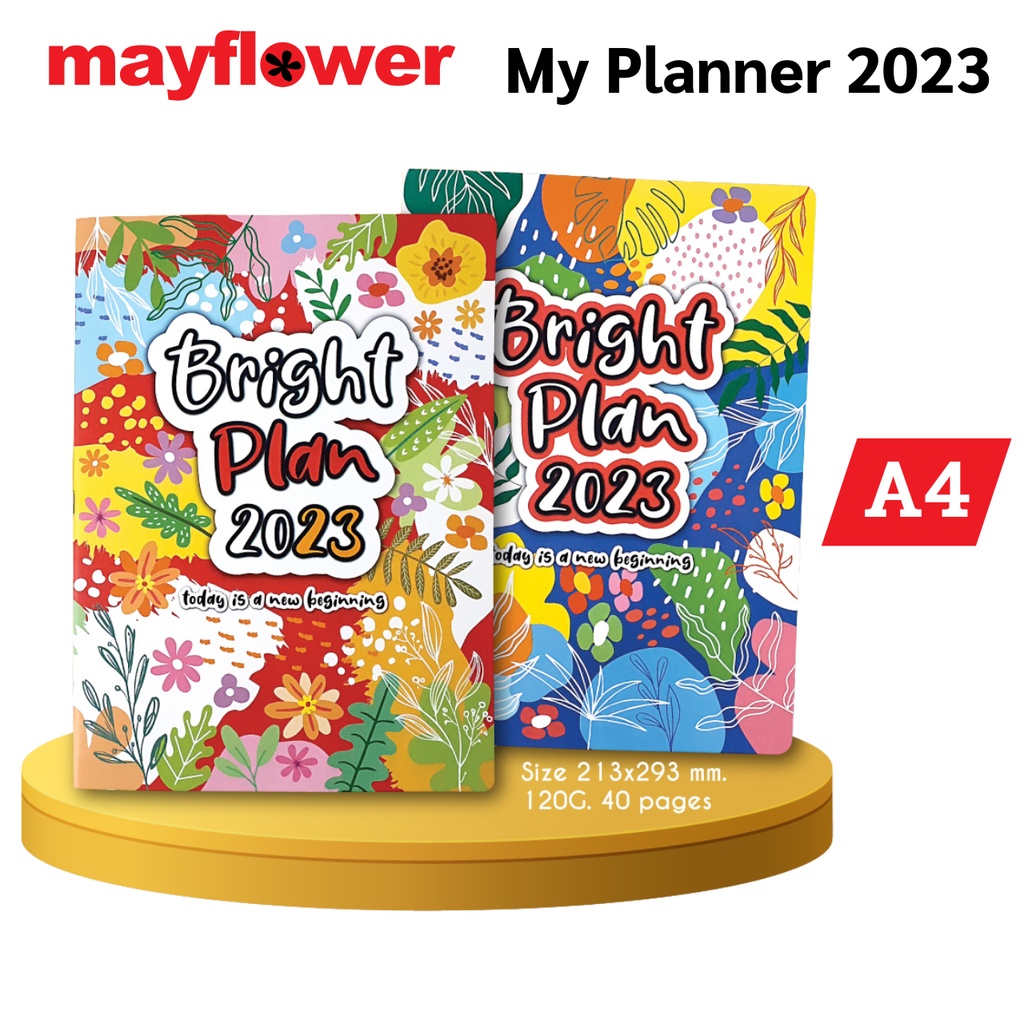 Year Plan Month Calendar Planner Book 2023 A4 Shopee Philippines