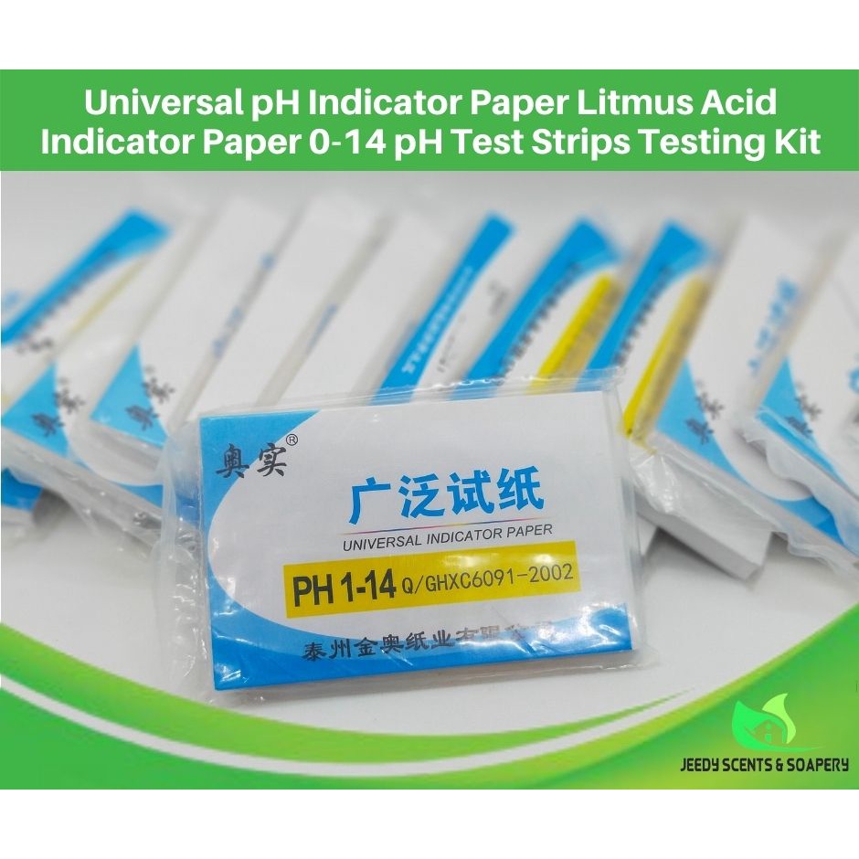 Universal pH Indicator Paper Litmus Acid Indicator Paper 014 pH Test