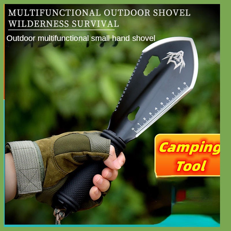 Outdoor multi-function tool shovel garden portable survival shovel ...