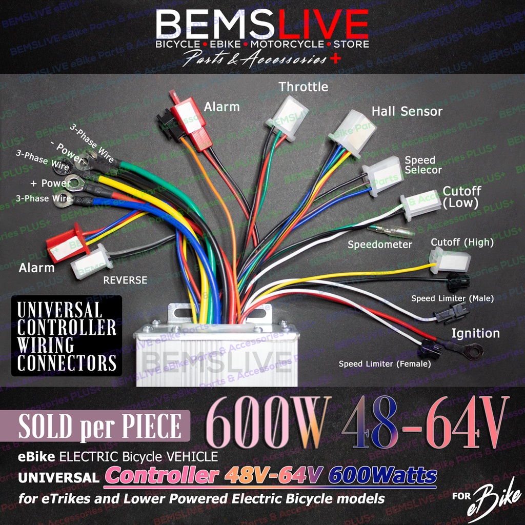 BEMS Universal Controller eBike eTrike for many different ELECTRIC ...