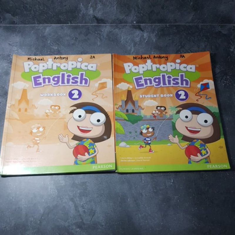 Poptropica English 2 Book, class 2, II, Sd, Student Book, Workbook ...