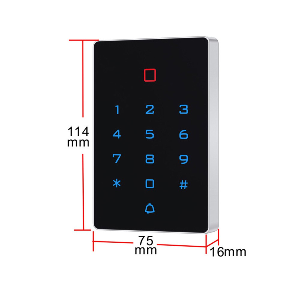 Standalone Access Control Touch Keypad with Proximity Reader with ...