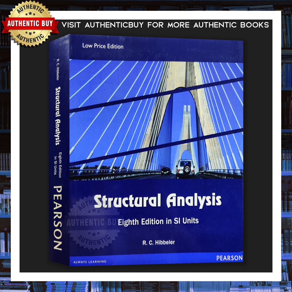 AUTHENTIC / STRUCTURAL ANALYSIS 8th Edition In SI Units By R.C ...