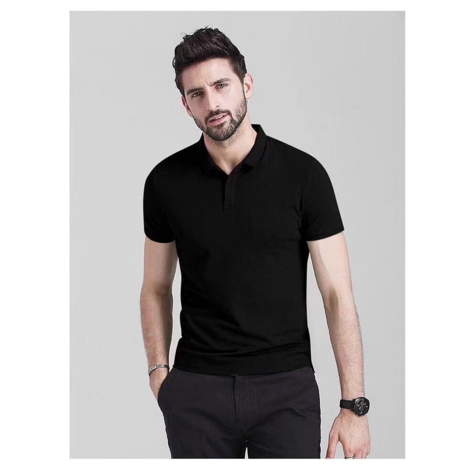 SIMPLE Men's drifit t shirt Unisex Quality korea fashion BLACK WHITE ...
