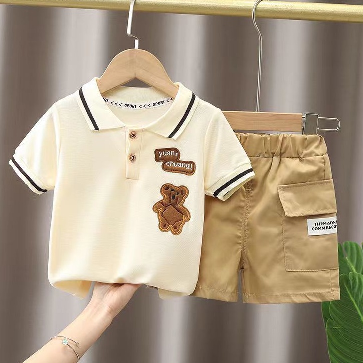 Baby boy clothes kids clothes boy set baby terno polo shirt clothes boy ...