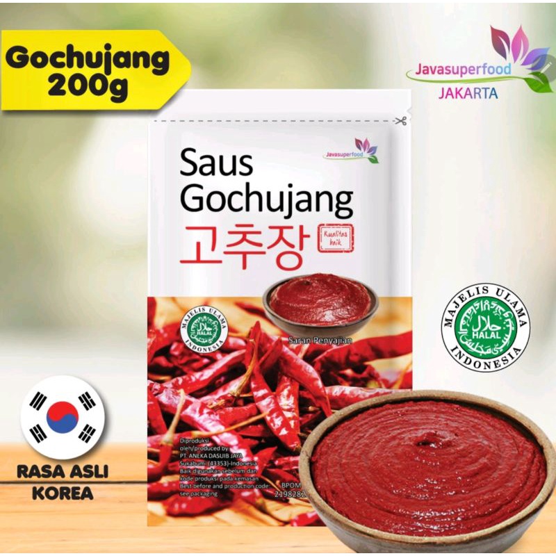 Gochujang 200ml halal Korean sauce Chili Paste gochujang kimchi sauce