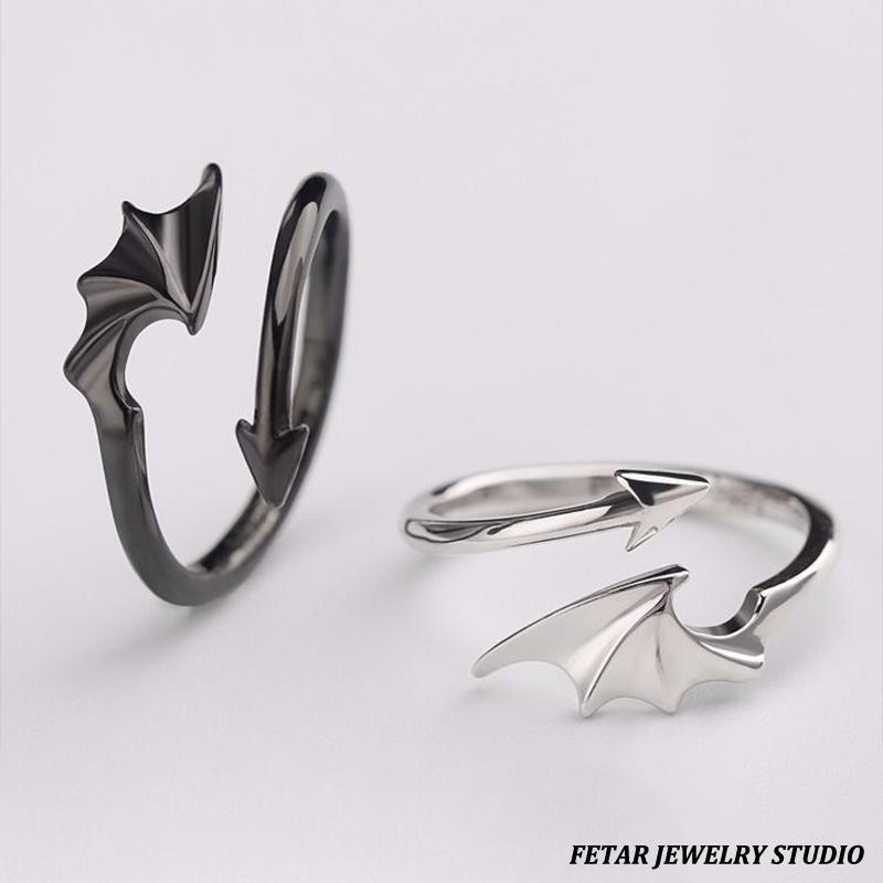Male Female Students Simple Open Finger Ring Personalized Creative ...