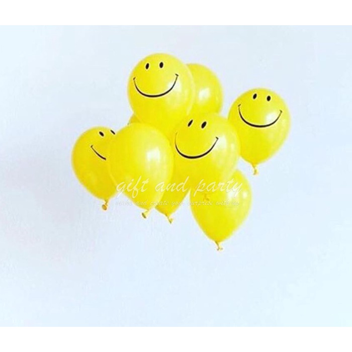 Latex Smile Balloons Emoticon Balloons Expression Balloons