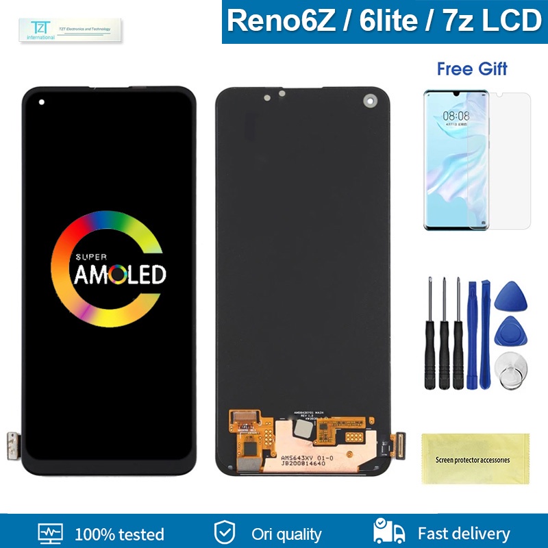 Super Amoled for OPPO Reno 6Z 7Z 5G Lcd Display Touch Screen Oled ...