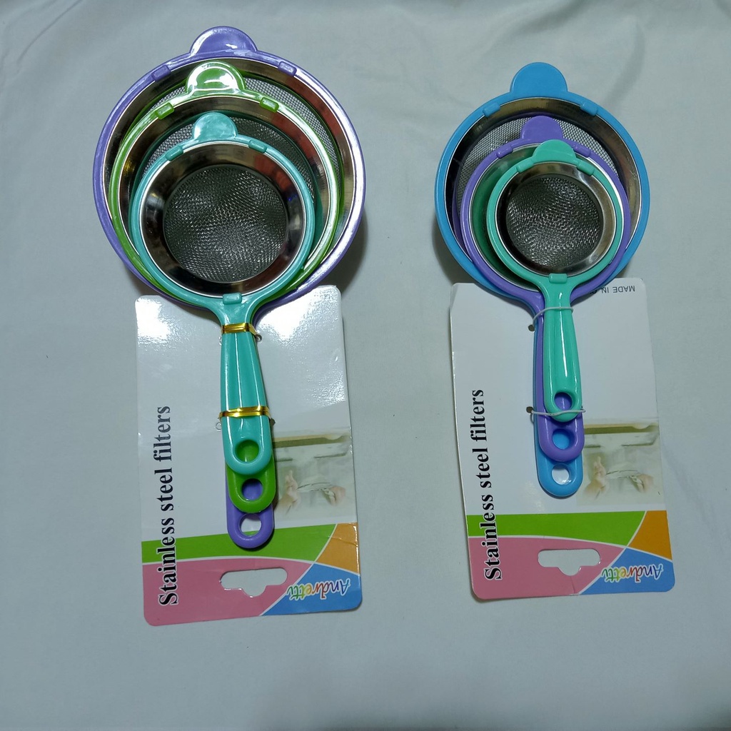 Multipurpose Small Plastic Kitchen Strainer Salaan Pansala Calamansi