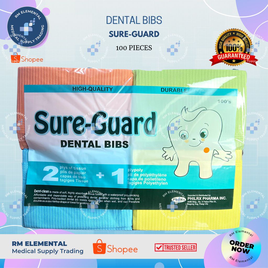 Dental Bibs and Sureguard BRAND) (3ply) Shopee Philippines