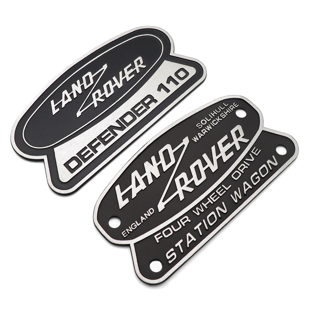 3D Metal Car Body Emblem Sticker Auto Decorative Badge Decal for Land ...