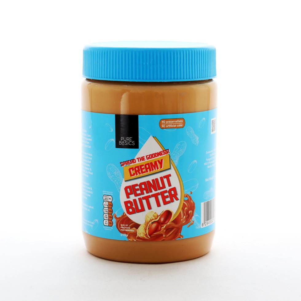 Pure Basics Peanut Butter Creamy 510g | Shopee Philippines