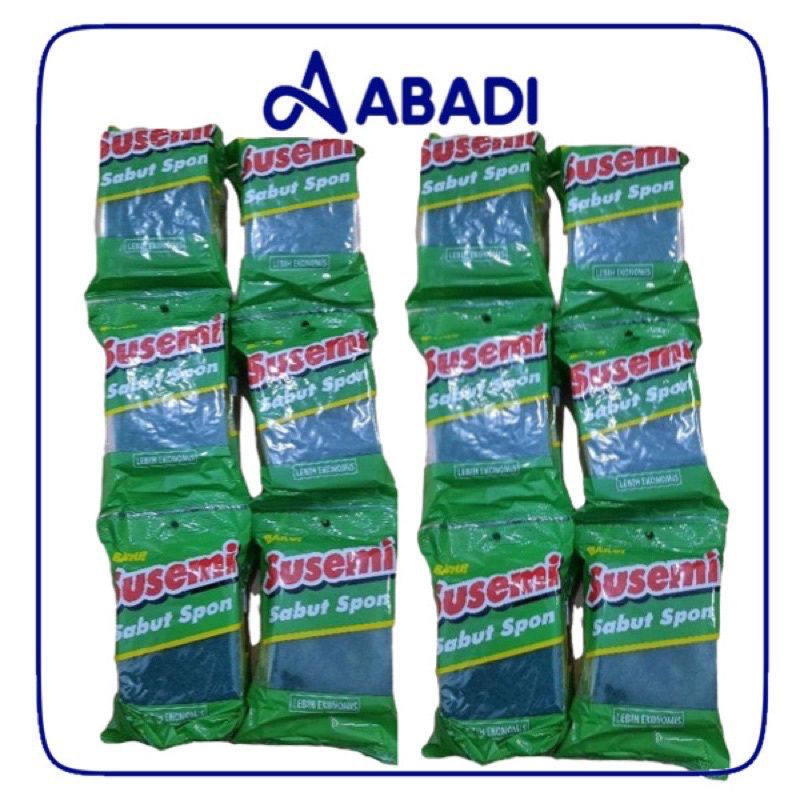 Susemi Dishwashing Sponge Wholesale (1 Pack/12pcs) | Shopee Philippines