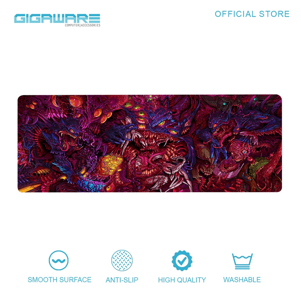 Gigaware Hyper Beast Extended Mouse Pad(800x300) | Shopee Philippines