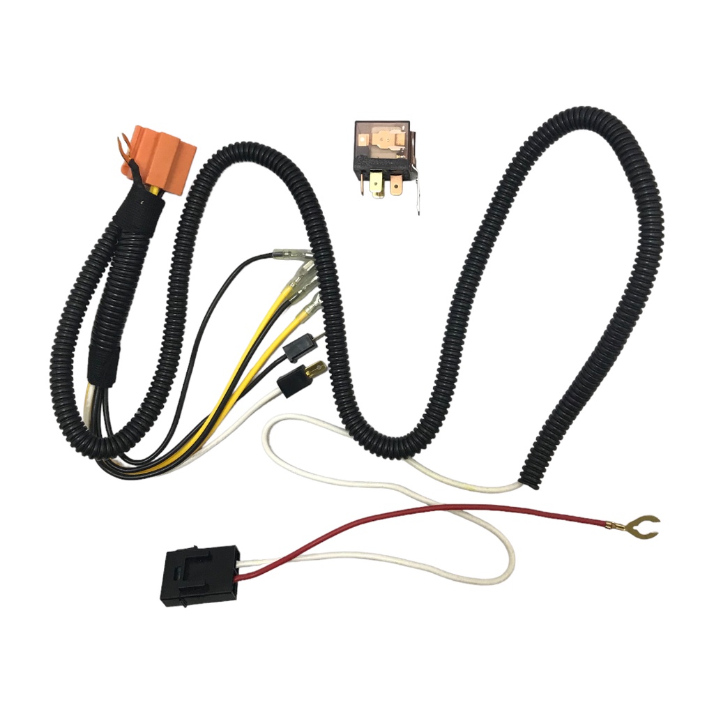 Motorcycle Horn Harness Wiring Kit With Relay And Fuse Set 12V 5pin