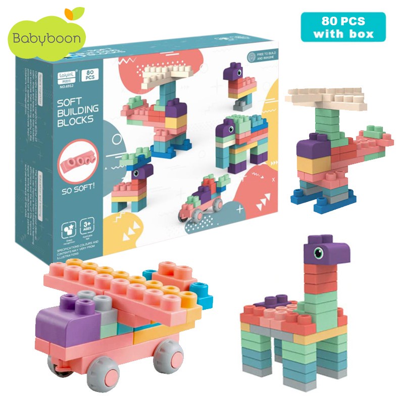 Large rubber best sale building blocks