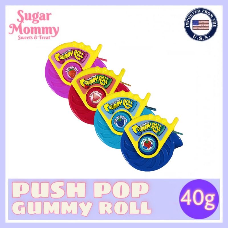 PUSH POP GUMMY ROLL, GUMMY ROLL CANDY Shopee Philippines