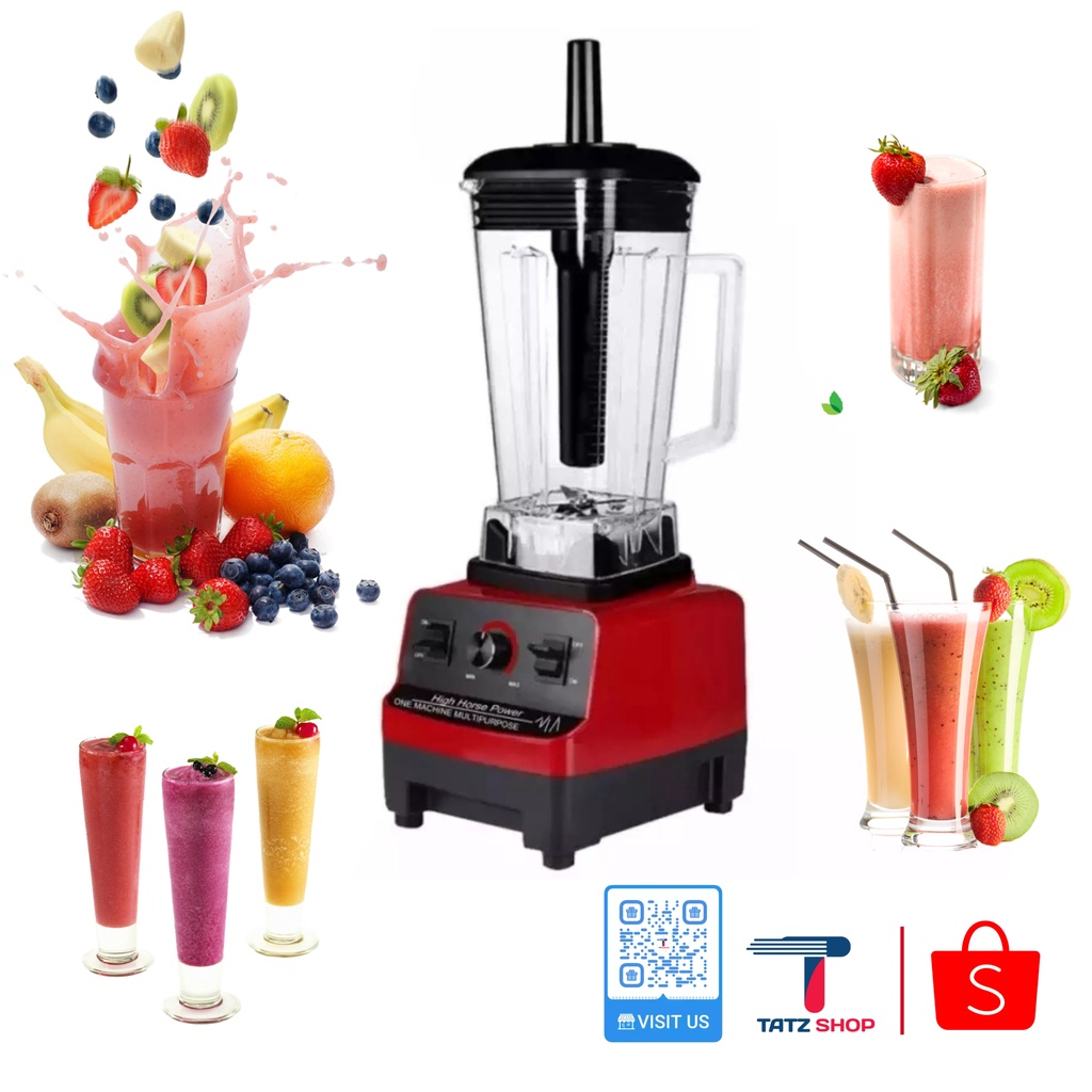 Heavy Duty Commercial Blender 2L Professional Mixer Shopee Philippines